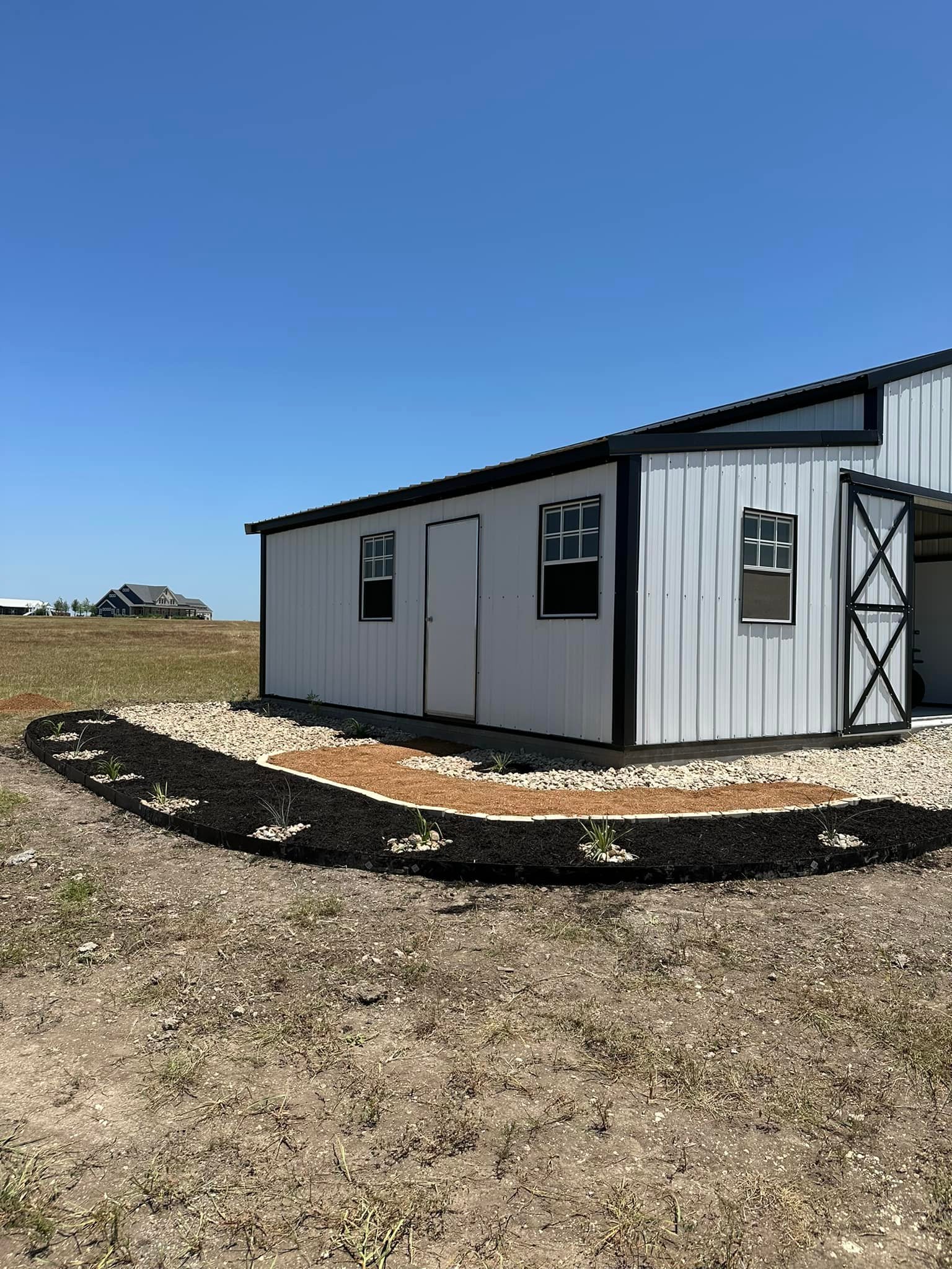 Metal Building Landscaping