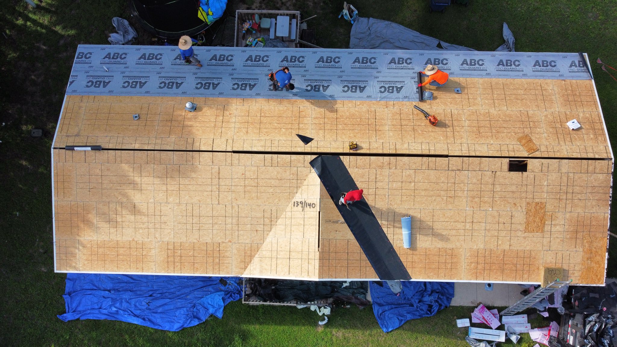 OSB Decking Installation